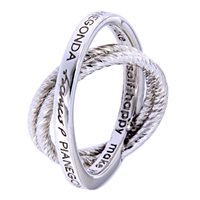 Anello Pianegonda Donna Love Circles in Argento AAFR0021 - AAFR0021